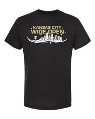 26′ Kansas City Wide Open 100% Cotton Blend T-Shirt