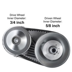 Uimoso 3/4″ Torque Converter Clutch 10T #40/41/420 Chain for Comet TAV2 30-75