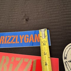 NEW! Lot of 8 Grizzly Griptape Stickers Skateboarding NEFF Metal Mulisha