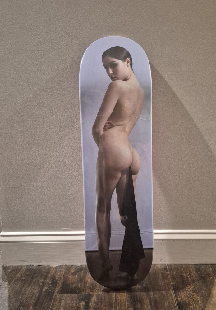 Rare Sasha Grey Richard Kern Skateboard Deck Art Vice Magazine Photo Full Body