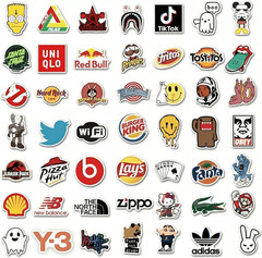 100PCS Random Vinyl Stickers Bulk Pack Waterproof Stickers Kids Teens & Adults