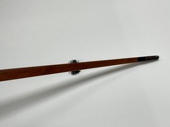 Stewart’s Handmade Longbow Recurve 42#@26″ Osage, Bamboo, Cocobolo, Curly Maple,