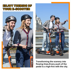 Adult Electric Scooter 800W Folding Commuter E-Scooter Long Range 21mph 10»Tire