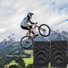 Knee Padded Breathable Soft Lightweight for Skiing Skating Snowboarding Unisex