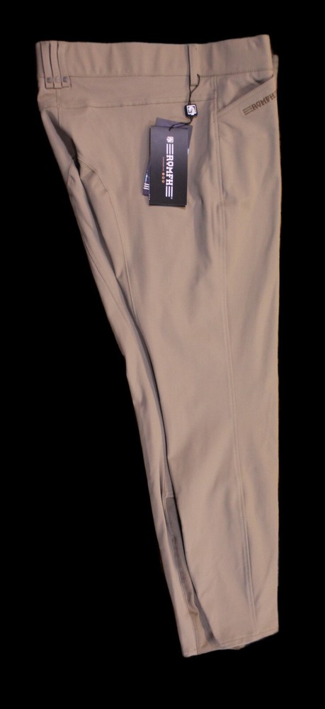 Romfh Sarafina Euro Grip Breeches Fatigue Beige SZ 34 Long NWT