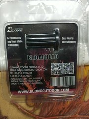 ELong Outdoor Broadhead 3 PCS With Broadhead Wrench 125 GR 15B029 NWT