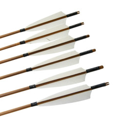 4 inch 5″ Archery Arrow Feather Natural Fletching Turkey Fletches Bow Arrow DIY