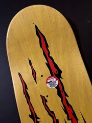 RARE Nick Dompierre Hannibal Dont Hate The Playa Real Skateboard Deck Horror NEW