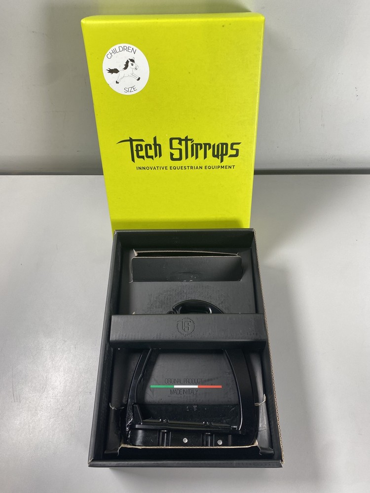 Tech Stirrups – Safety Stirrups Venice Children in Black/Black