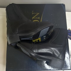 Ovation Sport Rider Paddock Boots Black Unisex US kids Size 11 riding boots NEW