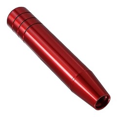 Red Aluminum Alloy Shift Knob with Long Shift Knob, Polished Metal Handle Stick