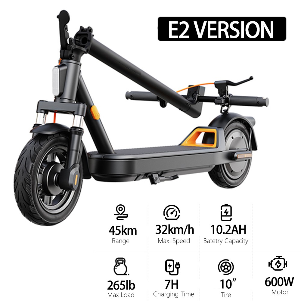600W ELECTRIC SCOOTER ADULT 32KM/H MAX SPEED FOLDABLE E-SCOOTER SHOCK APSORPTION