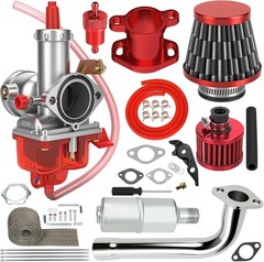 PZ30 30mm Carburetor Exhaust Muffler Stage 2 Kit For Predator 420cc 301cc GX340
