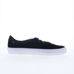 Globe Melbek GBMELB Mens Black Suede Canvas Skate Inspired Sneakers Shoes
