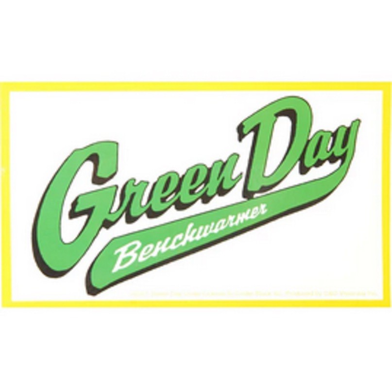 Green Day – Sticker – Benchwarmer [5 x 3 inches] – Licensed New