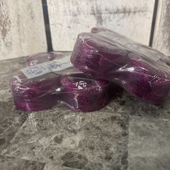 LUMINOUS LED Light Up Roller Skate Wheels, Purple Haze – 8 PACK – 62mm/85A
