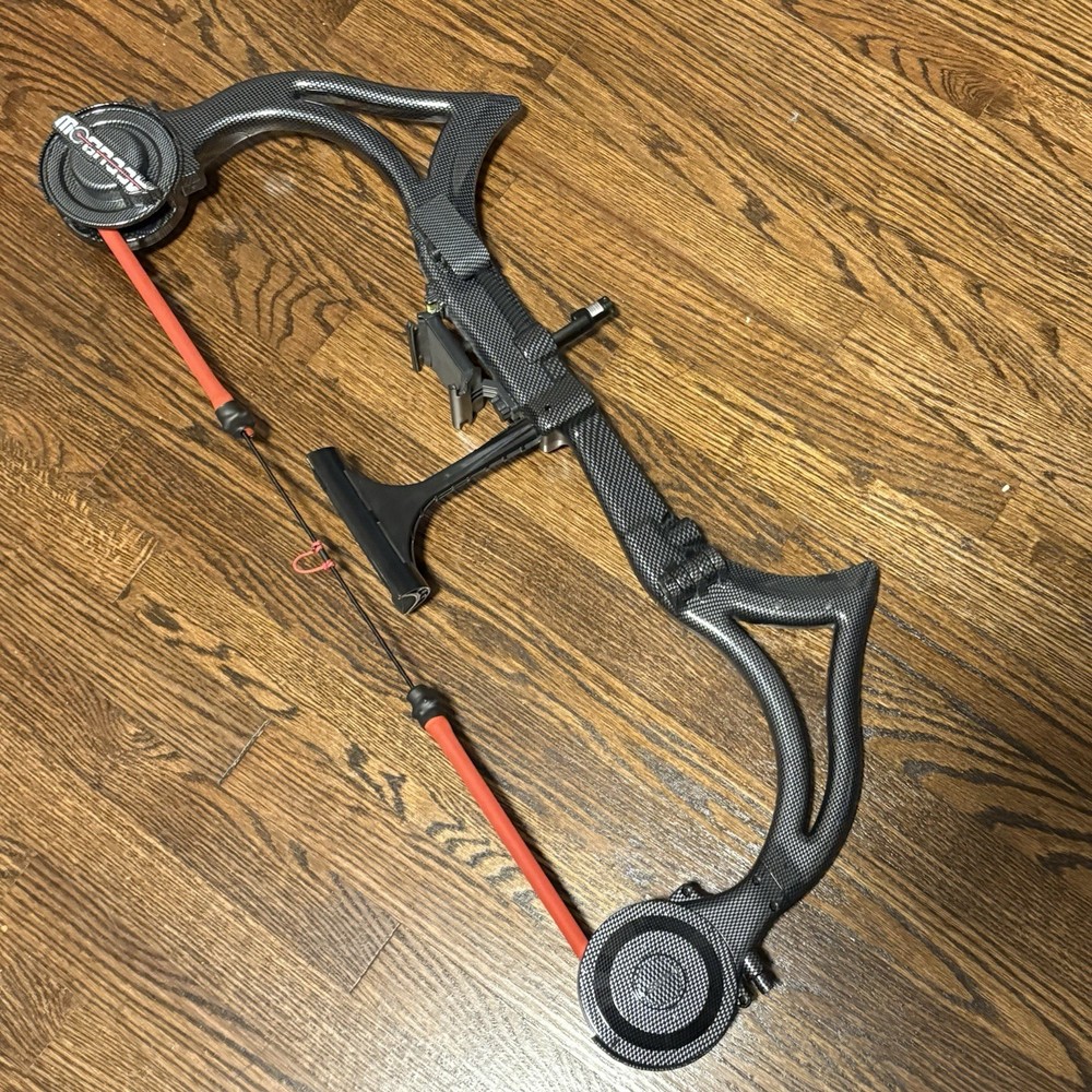 Accubow 2.0 Carbon Fiber Virtual Archery Practice System Bow Arrow Hunting Gray