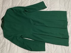 Vintage Lord Geoffrey Green English riding habit equestrian tailored tuxedo suit
