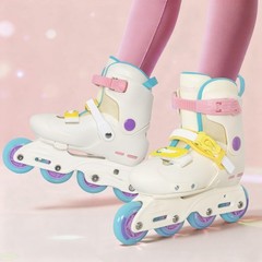 Nattork Inline Skates for Girls Kids Teens Boys Age 4-16, 4 Sizes Adjustable …