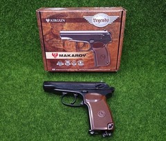 Umarex Legends Makarov .177 BB CO2 Air Pistol, 380 FPS, 16 Rd Magazine – 2252232