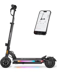 Adults Electric Scooter 800W Folding E-Scooter w/ APP 25MPH Max Speed 48V 10.4Ah