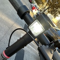 Phantomgogo A10 Folding Electric Scooter Black Digital Display Headlight Adult