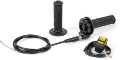 New 7/8″ 22Mm Twist Throttle Accelerator Handle Grips and Cable Set with Kill on