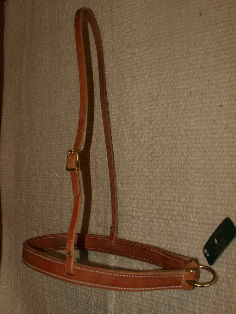 Roper noseband western USA halter bolts no liner custom cowboy tack USA H915