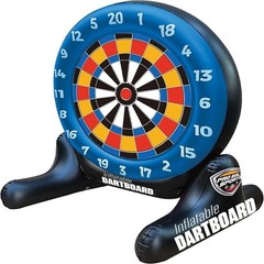 Pro Ball Sports Inflatable Dartboard 5 ft Tall Includes 6 Darts Land/Water Use