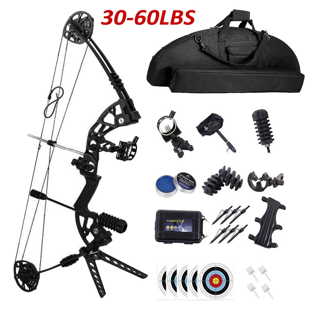 Compound Bow Archery For Adults,0-760 Lbs Draw Weight,19″-30″Draw Length 320fps