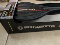 Razor Black Label RipStik Ripster Caster Board 2 Wheel Pivoting Skateboard 8+