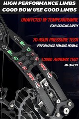 Dual-use Compound Bow Set – Compound Bows for Archery Arrows & Slingshot Stee…