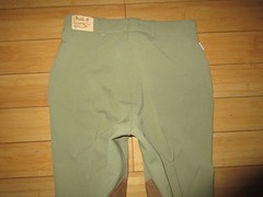 Vintage Tailored Sportsman Ladies Supreme Hunter horse riding Breeches Side Zip