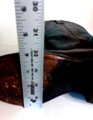 Vtg. Tony Lama Women’s Western Boots Black Turquoise Flame Design 8 1/2 B USA