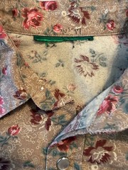 Women’s Vintage Ralph Lauren Western Shirt – Country Floral Pattern – 46″ Bust