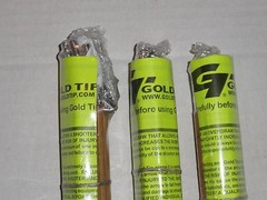 Gold Tip Traditional Carbon Arrow Shafts, 340, 400, 500, or 600. Dozen Pack