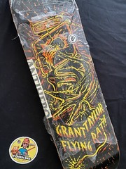Rare Anti Hero 8.5 Grant Taylor Flying Rats Skateboard Deck