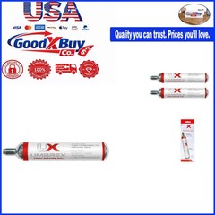 High-Grade CO2 Cartridges 88G Pack of 2 for Pellet and Airsoft Guns – Clean &…