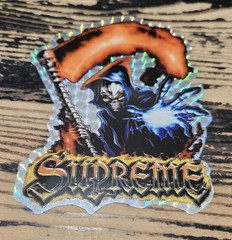 Supreme Grim Reaper Art Dealer Hologram Sticker SS26