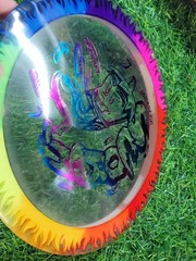 NEW Discraft Limited Edition FuZed Flame Fly Dye Rainbow SCORCH LE Ledgestone
