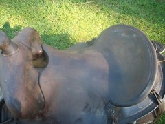Vintage Western Leather Simco Saddle 2 220