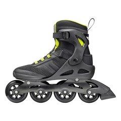 ROLLERBLADE Men’s Macroblade 84 Boa Black and Lime Roller Skates (073706001A1)