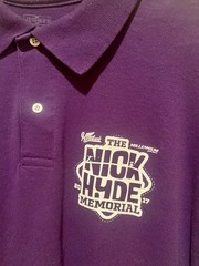 DISCS GOLF POLO ~ 2017 NICK HYDE MEMORIAL ~ SIZE LARGE ~ COTTON BLEND ~ NEW