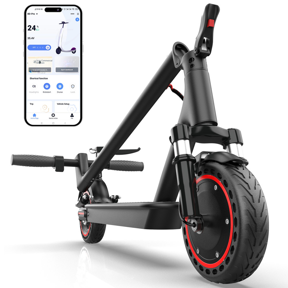 LADPED LP07 8.5INCH Electric Scooter 31KM/H 10.5AH Foldable Scooter E-Scooter