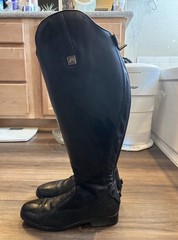Riding Sport Dover Saddlery Women Tall Riding Boots Black 9 Extra wide calf