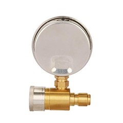 2-1/2″ Pressure Washer Pressure Gauge Kit 3/8 Inch Quick Connect 0 2.5 inches