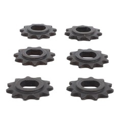 6PCS Electric Scooter Motor Sprockets Durable For MY1020 Motors Steel Popular