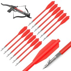 6.8″ Plastic Hunting Fishing Bolts Arrows for 50-80 lbs Pistol Crossbow 6pcs