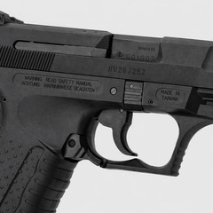 AirGrix WE-Tech P99 Semi Auto CO2 Blowback Airsoft — 320–350 FPS — 24rd Mag