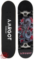 Amrgot Skateboards for Beginners,31 * 8 inches Complete Skateboards for Kids,…